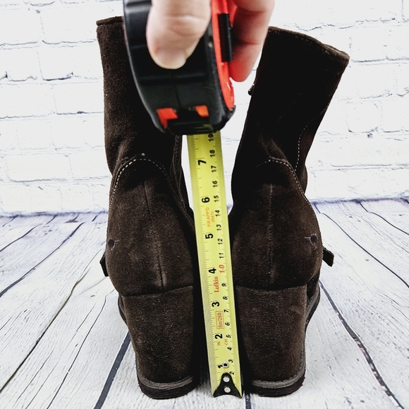 ROCKET DOG | wedge heel suede side zip boots - Picture 6 of 10